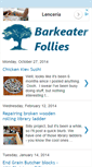Mobile Screenshot of barkeaterfollies.com